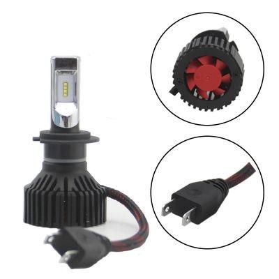 High Class T8 Zes Chips 6000lm 6000K LED Headlight