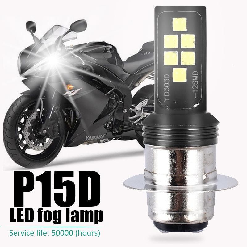 LED Motorcycle Light Motorbike Headlight LED H7 H4 P15D