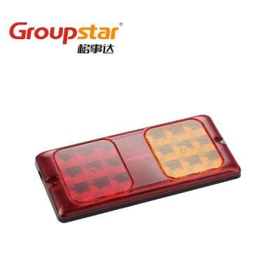 E-MARK 10-30V Turn Stop Brake Truck Trailer Tail Lights Combination Rear Submersible LED Trailer Lights Tail Lamps