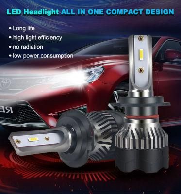K5 Csp LED 9005 9006 H11 H7 H4 Car LED Headlights 16000lm LED Lamp Fog Light 6000K 8000K