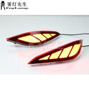 2PCS for Toyota Rush 2018 2019 2020 2-in-1 Functions 12V Car LED Rear Fog Lamp Bumper Light Auto Brake Light Reflector