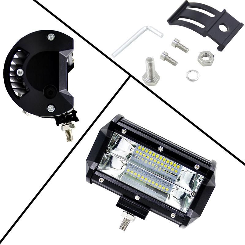 72W Offroad LED Car Bar Light