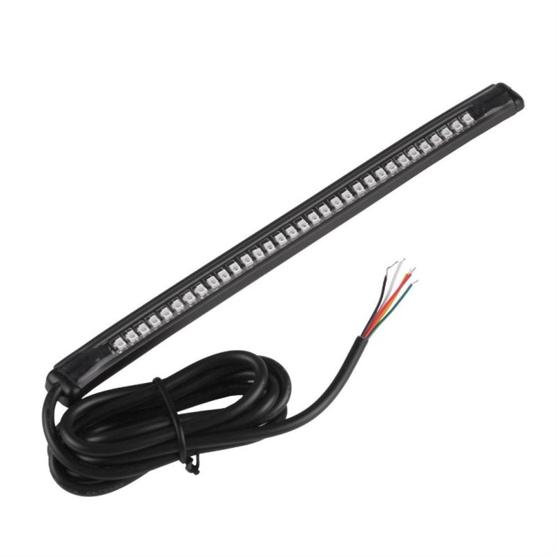 Motorcycle Universal Turn Signal Light Strip Rear Brake Stop Light