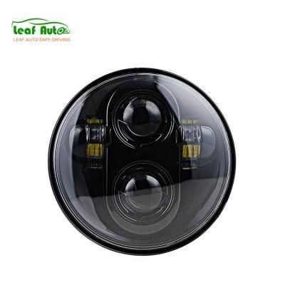 5.75 Inch LED Round Motorcycle Headlight for Harley Wide Glide High Low Beam LED 5 3/4&quot; Headlamp