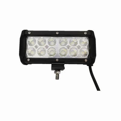 High Efficacy LED Bar Light for Car 3030 SMD 2 Rows 36W 7 Inch LED Light Bar