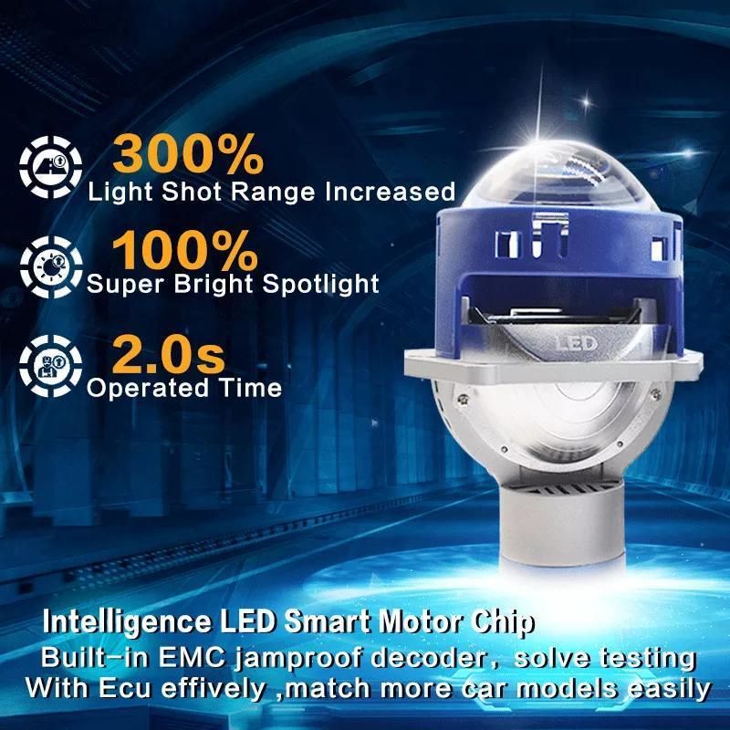 New P40 Projector Lens High Power 12V 150W LED Car Light Spotlight Super Bright Spotlight LED Work Headlight