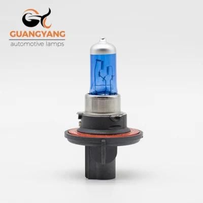 H13 12V 60/55W Super White 9008 Car Halogen Bulb Blue Color