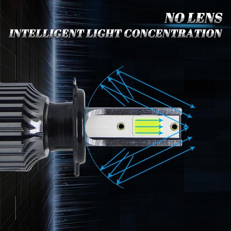 Powerful Super Bright LED LED Headlight H7 Auto Lamp Car Automobiles LED Head Lamp 12V 24V 8000K Blue Light