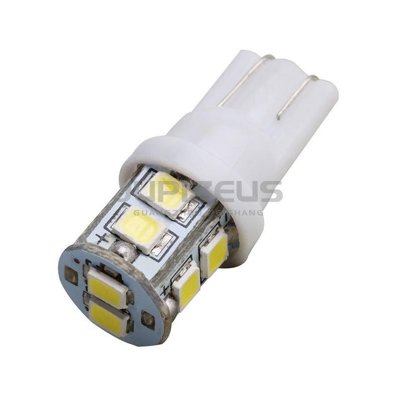 Car LED Light T10 W5w 168 194 2835 Chip 10 SMD LED Car Auto LED Color White Blue Red Side Wedge Light Lamp Bulb DC 12V