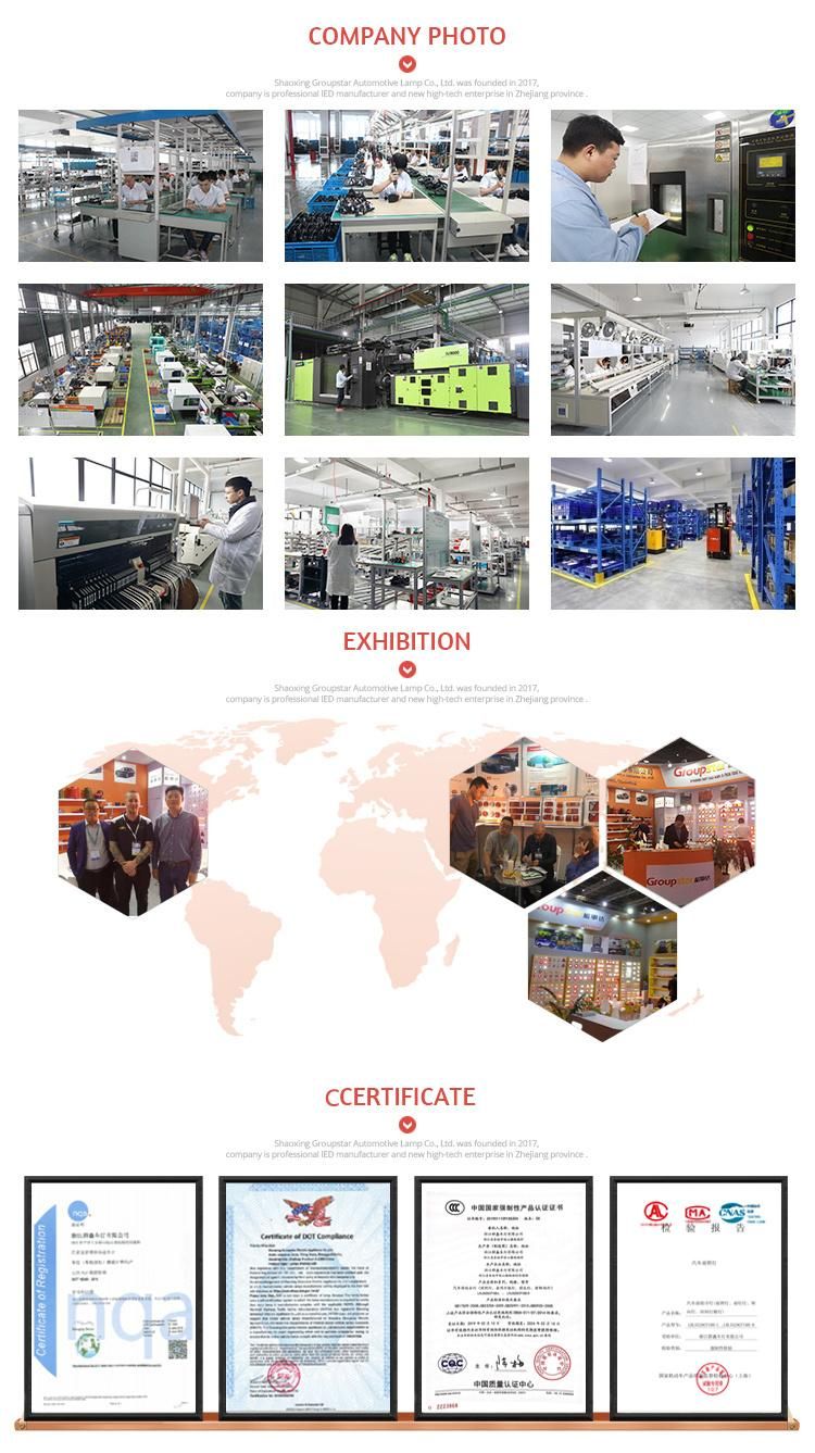 Factory Price Adr E-MARK UV PC Rectangle 10-30V Jumbo Truck Trailer Tractor Stop Tail Lamp Trailer LED Light Auto Parts