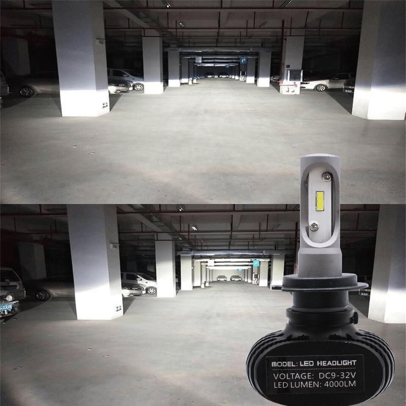 Wholesale S1 Car LED Headlighting LED Light Bulb H1 H3 H11 9005 9006 880/881 H7 9012 5202 LED Headlight