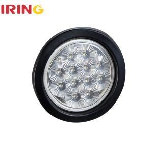 10-30V LED Round White Reverse Tail Light for Truck Trailer (LTL1072W)