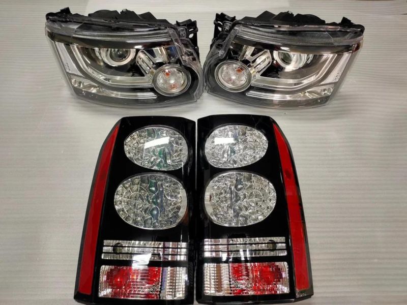 Car Headlight for Land Rover Discovery Lr4 Facelift Auto Parts