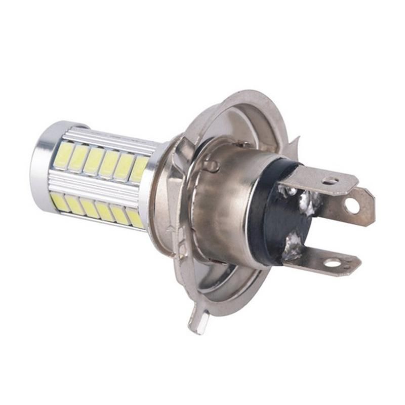 H4 33SMD LED Motorcycle Headlight Bulbs 800lm 6500K LED Moto Motorbike Daytime Running Light Car Lights Auto Lamps