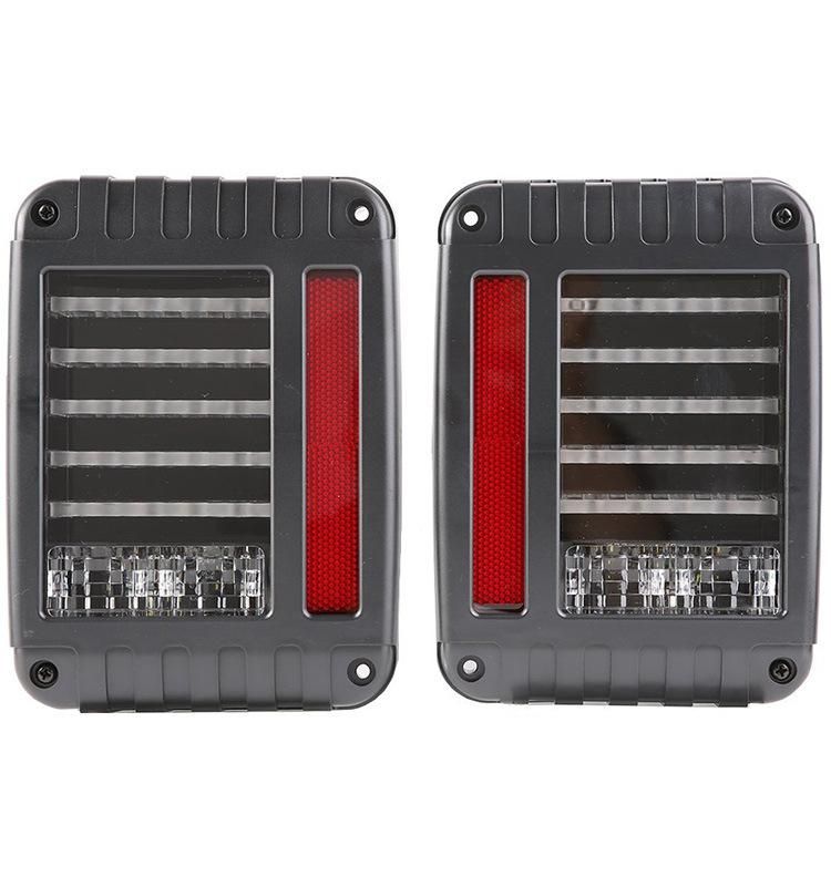 Clear Smoked LED Tail Lights for Jeep Wrangler Jk Brake Rear Reverse Lights Turn Signal LED Car Brake Light