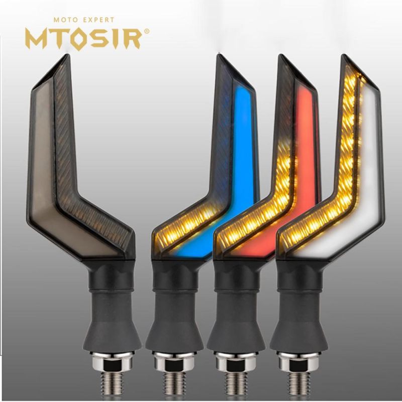 Mtosir for Honda Cbr250 LED Turning Signal Light High Quality Cg 160 LED Indicator Twister CB 650 LED Winker Light Motorcycle Accessories LED Light