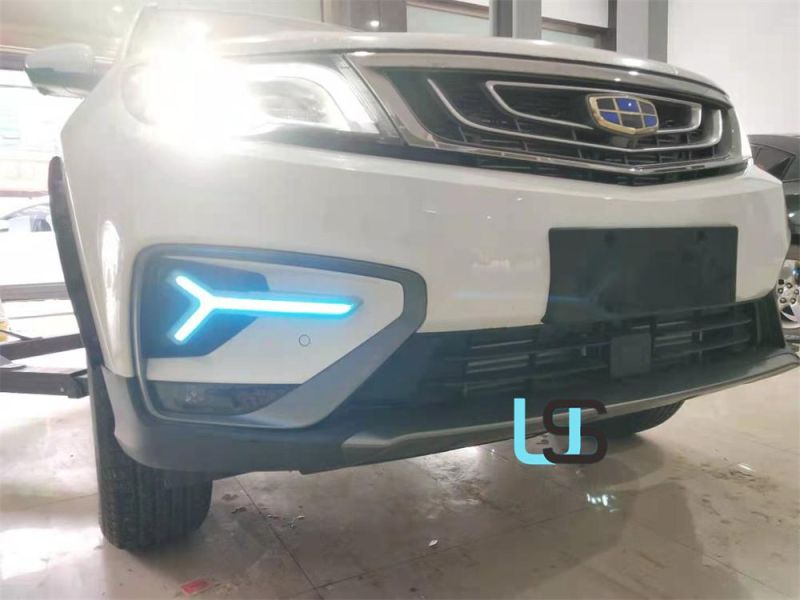 Daytime Running Light Auto Car Front Lamp for 18-21 Geely Proton X70