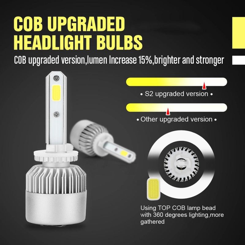Wholesale Cheap 880 881 H27 S2 LED Headlight 72W 8000lm