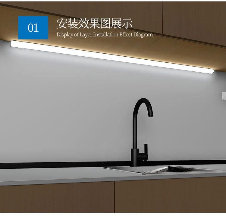 4000K-6000K Aluminum Channel for LED Flex Strip, Can Be Customized to Any Length