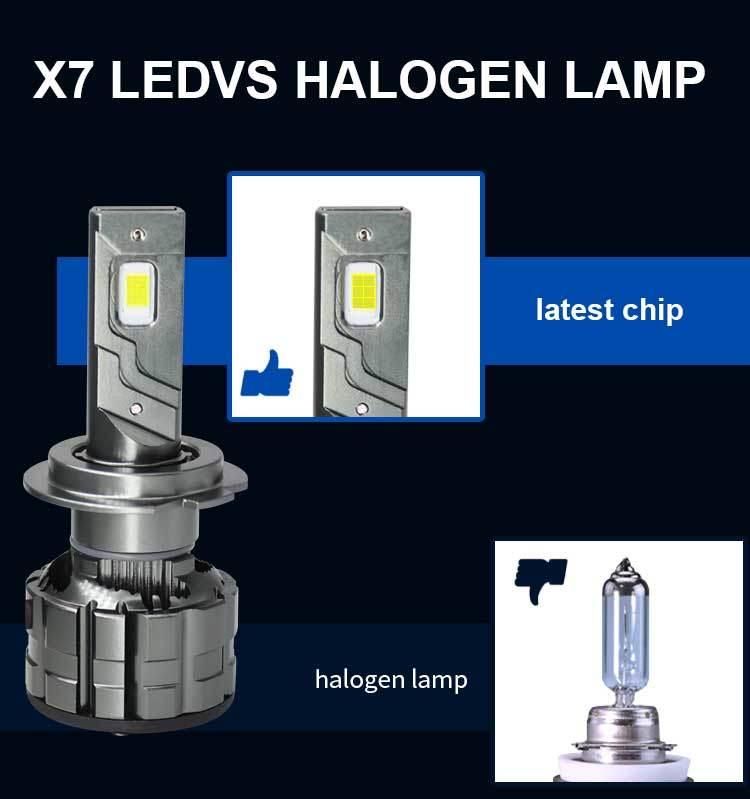 New on The New X7 LED Light Small Volume High Brightness LED Headlight Bulb H4 H7 H11 9005 Hb3 9006 LED Light
