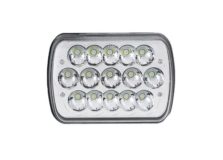 7X6 Hi/Low LED Beam Headlamp for Jeep Wrangler Yj Cherokee Xj Truck 5X7 Inch LED Headlights 45W