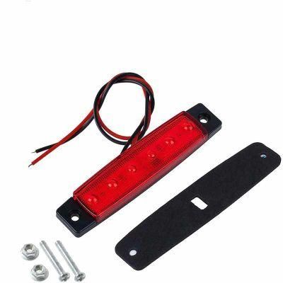 Surface Mount 6 LED 12V Waterproof Boat Deck LED Slim Line Utility Strip Lights for Yacht