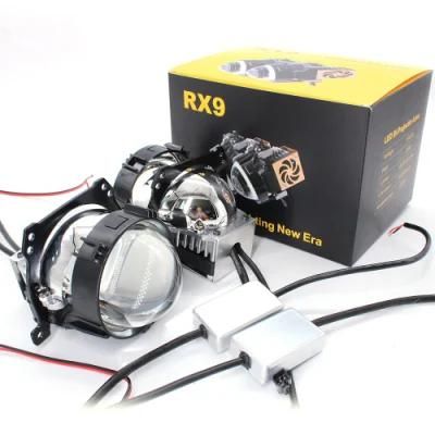 Car Headlight Projector 35W Headlight Projector Kit 6000lumen Projector Lens LED