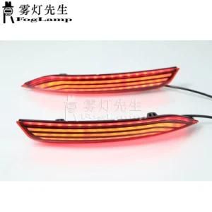 LED Rear Fog Lamp for Volkswagen Polo 2014 2015 - 2017 2018 Car Rear Bumper Light Brake Light Flowing Turn Signal Reflector