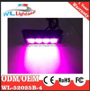 4 LED Purple Surface Mount LED Light