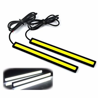 Mengqisen 17cm Daytime Running Light COB Car Daytime Running Light LED Super Bright Driving Light Bar Mk-040