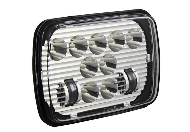 65W 5X7 7X6 Inch High Low Beam Sealed Beam LED Headlight for Jeep