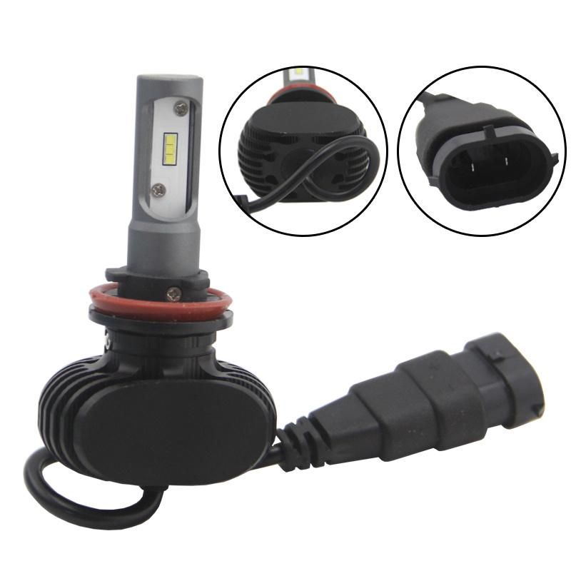 S1 Fanless High Quality Car Accessories LED Headlight for Cars
