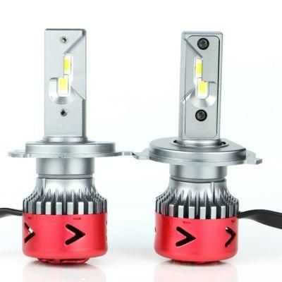 V11s H7 4500lm Dual Color LED Yellow Lemon Headlight Kits Auto Parts Car H4 LED Headlight Bulbs 6000K LED H11