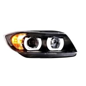 Upgrade LED DRL Dual Optical Lens Headlamp Headlight for BMW 3 Series E90 320I 325I 330 2005-2012 HID Xenon Head Light Assembly