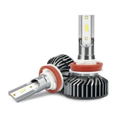 Universal Style F2 LED Headlight High Power H1 H3 H7 H11 9005 9006 H4 C6 LED Headlight Bulb for Universal Automobile