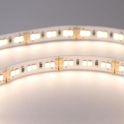 High CRI 2835 Double CCT Ribbon LED Flexible Strip Light with 2*84LEDs/M 5meter/ Roll