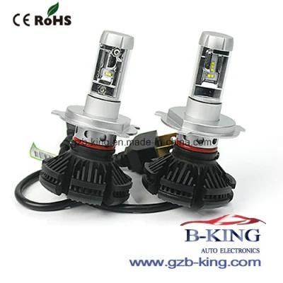 Super Bright Phi-Zes X3 H4 Hi/Low 6000lm LED Car Headlight