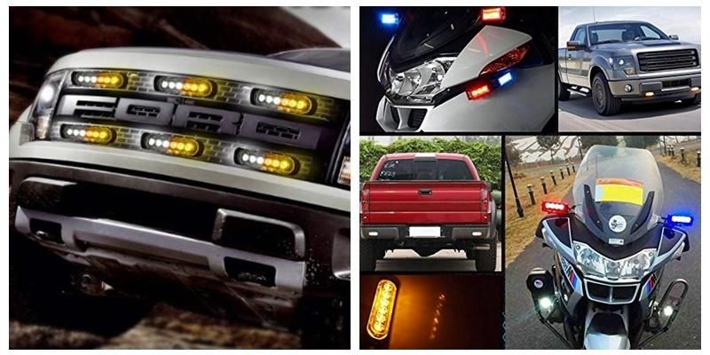 Car Truck RV Caravan Auto LED Warning Mini Lightbar