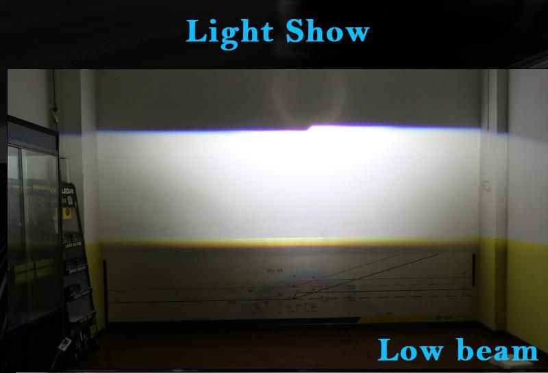 Best Quality Long Warranty China LED Headlights 3 Inch S9 H4 H7 Bi LED Projector Lens Headlight 49W 5500K 6000K Aftermarket Auto LED Headlight Bulbs
