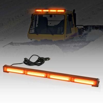 Amber LED Emergency Strobe Light Bar Traffic Advisor Warning Windshield Safety Lights Bar