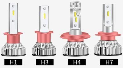 2X White 16000lm LED Headlight Fog Bulb H1 H3 H4 H7 9005 9006 880 881 H27 for KIA Rio K2 Ceed K3 K5 K7 LED Headlight