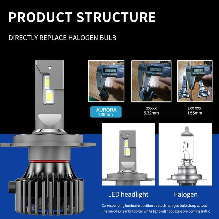Top Selling LED Headlight 90W H1 H3 H4 H7 H11 H13 9005 9005 LED Headlight for Car Vehicles LED Auto Bulb