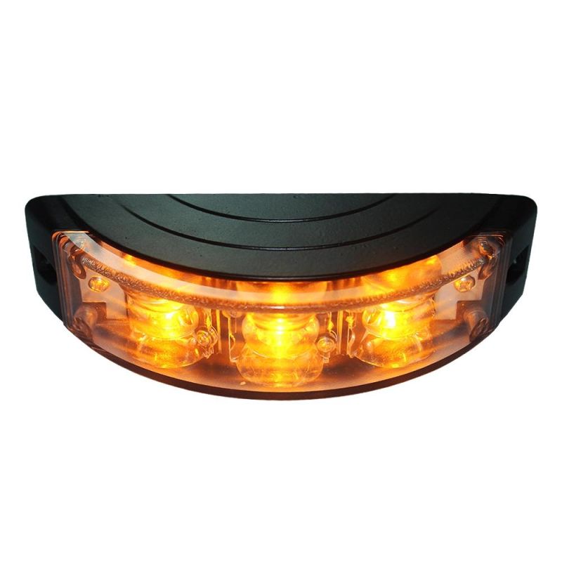 Haibang Motorcycle Warning Headlight in Curve Shell Lighthead SMD LED Muilt Voltage
