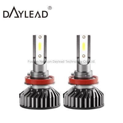 12V 6000K Super White LED Headlight Bulbs F2 LED Headlights 4000lm LED Headlight Bulb