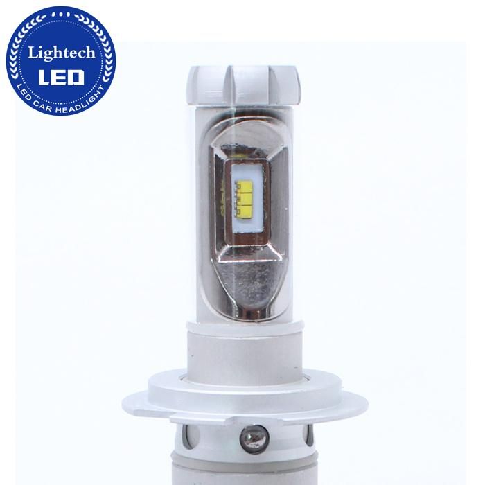 3000K 6500K 8000K 3 Colors Fanless X3 Car H4 LED Headlight Bulbs