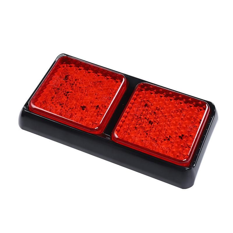 72LED Rectangle Combination Trailer Tail Lights
