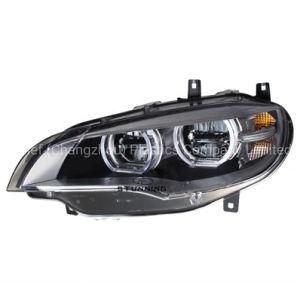 Plug and Play Angel Eyes Full LED Headlamp Headlight for BMW X5 X6 E71 Head Light Head Lamp 2008-2014 Assembly