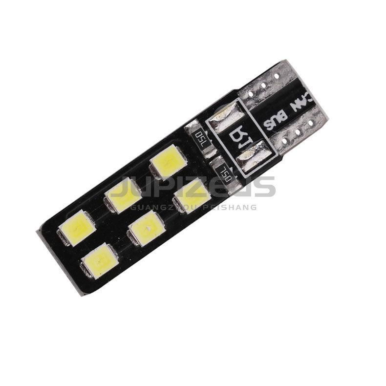 Auto Lighting System T10 12SMD SMD 2835 LED Canbus Signal Light Car Bulb Super Bright LED T10 W5w