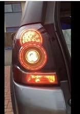 Facelift Upgrade Car LED Rear Lamps Turn Signal Brake Light for Land Rover Freelander 2