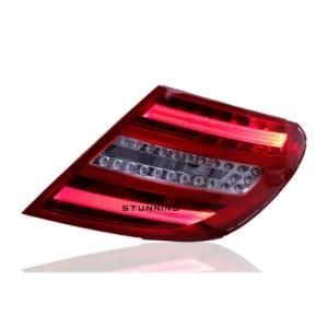 Full LED Dynamic Taillamp Taillight for Mercedes Benz W204 C Class C180 C200 C260 C63 2009-2013 Assembly Tail Light Tail Lamp
